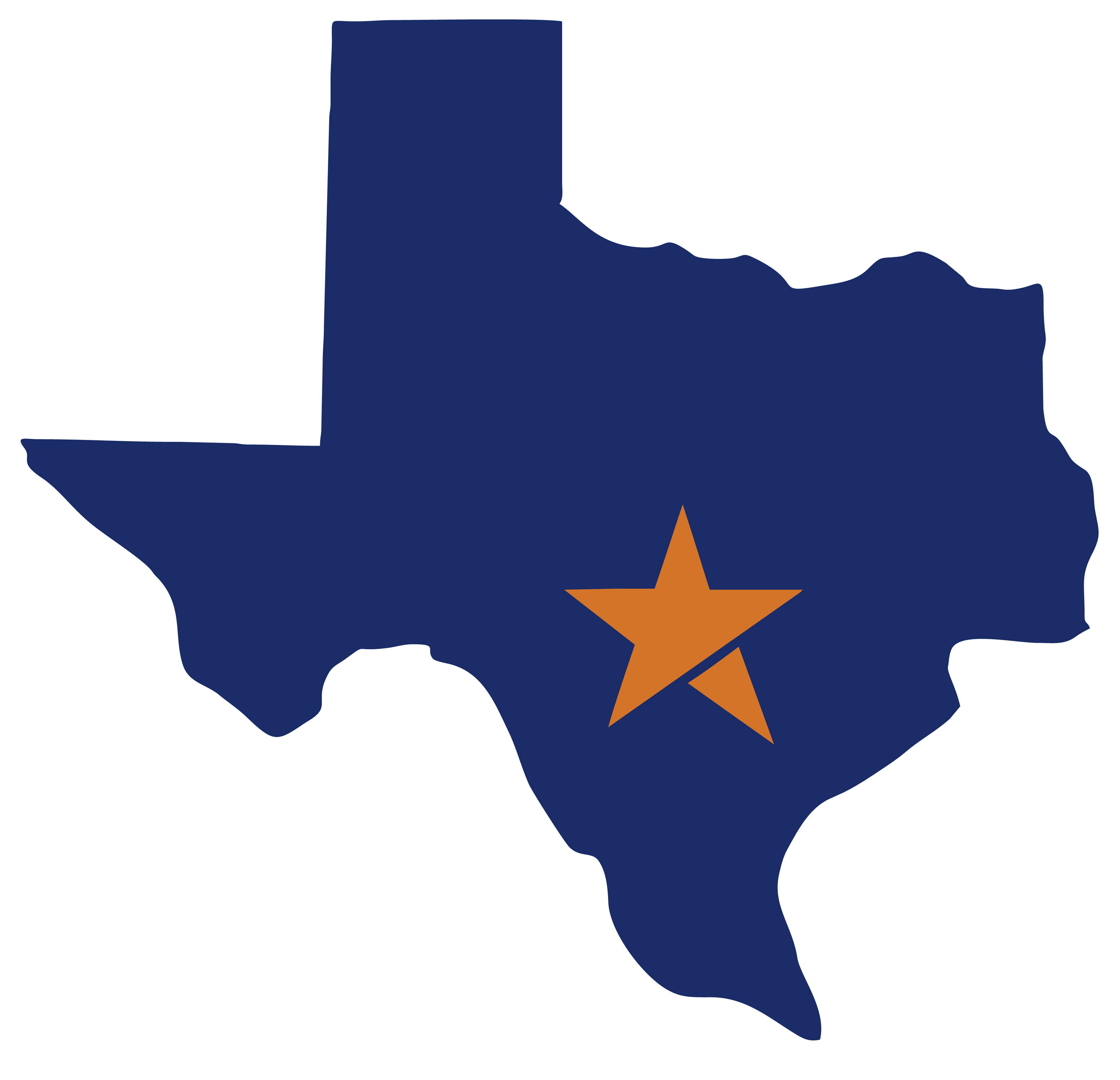 Texas map
